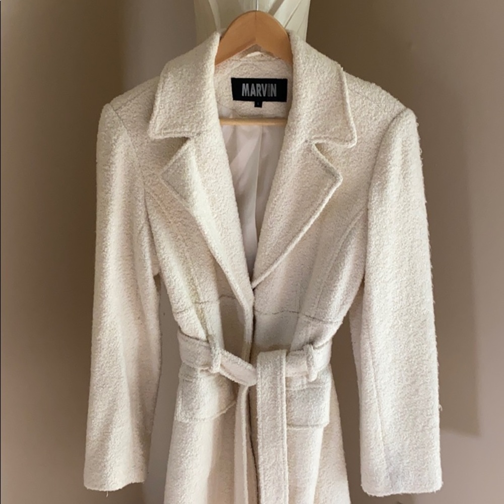 Marvin Richards Cream Coat